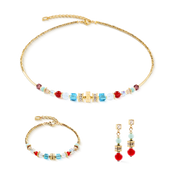 Collana Shape Mix Nexus oro-multicolore