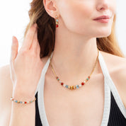 Collana Shape Mix Nexus oro-multicolore