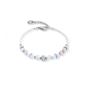 Bracciale Shape Mix Nexus argento-pastello