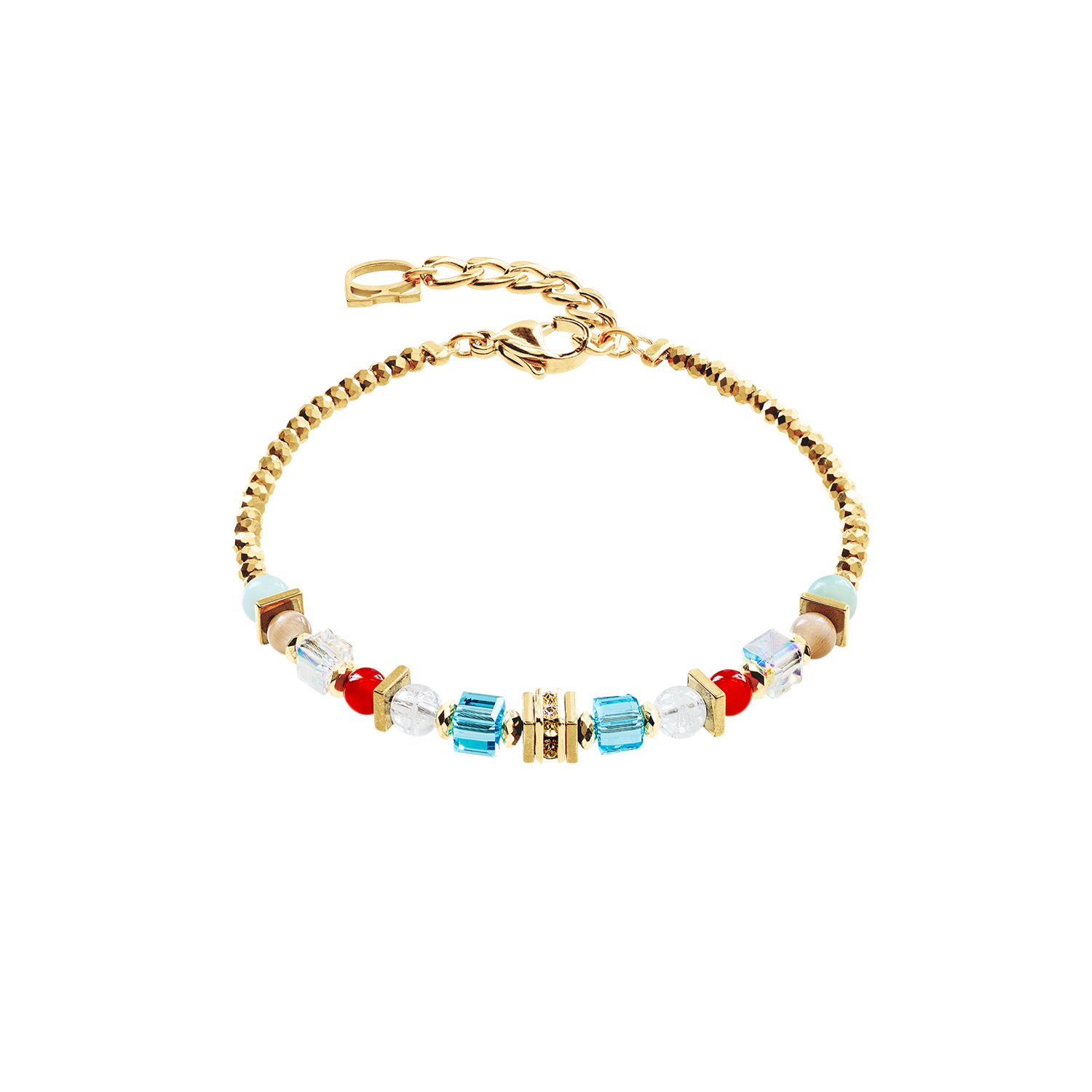 Bracciale Shape Mix Nexus oro-multicolore