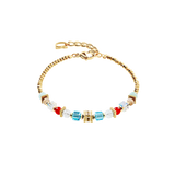 Bracciale Shape Mix Nexus oro-multicolore
