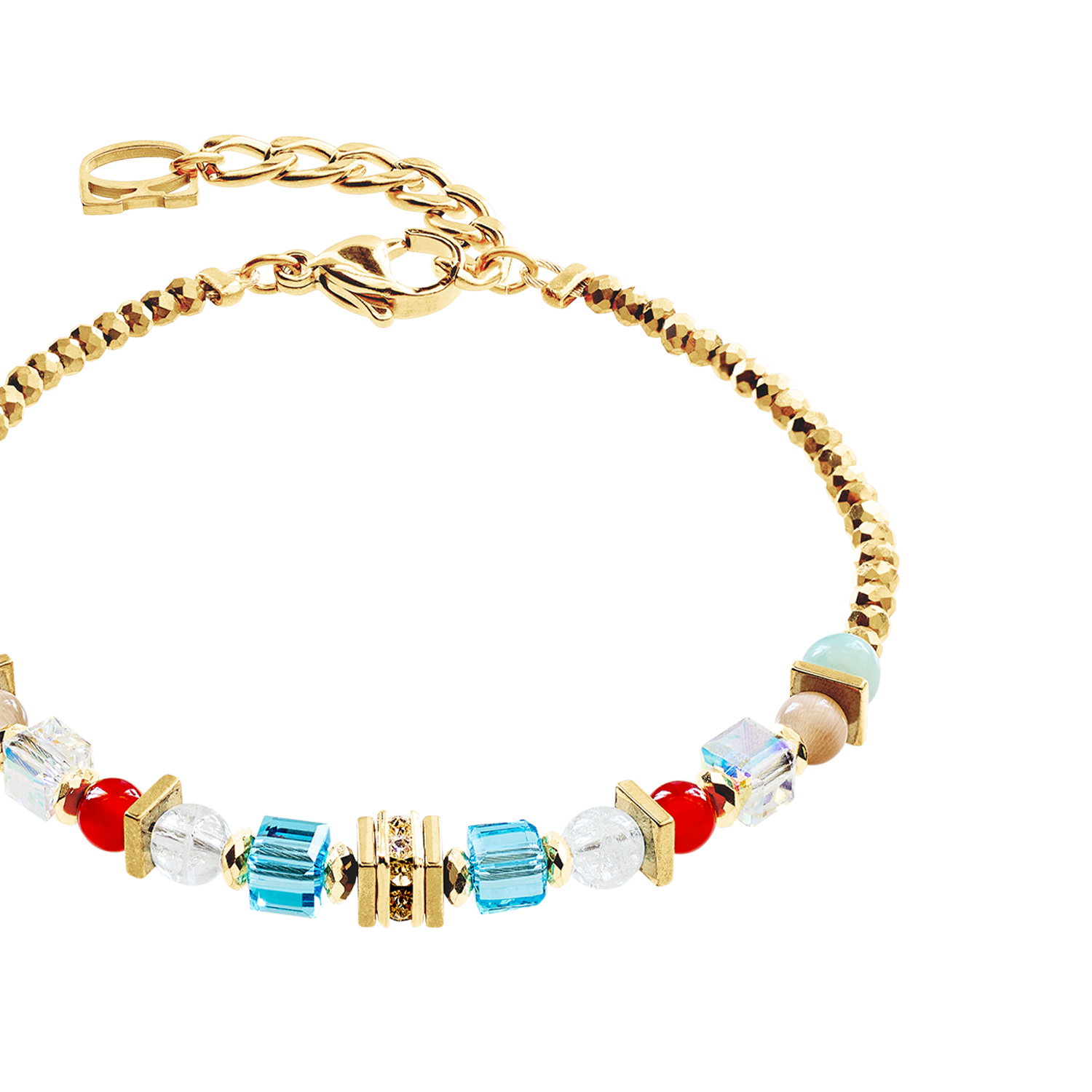 Bracciale Shape Mix Nexus oro-multicolore