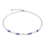 Collana Cube Mosaic Lumina argento