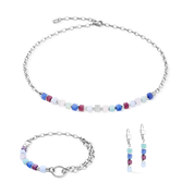 Collana Cube Mosaic Lumina argento