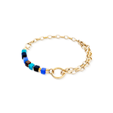Bracciale Cube Mosaic Lagoon oro