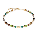 Collana GeoCUBE® Iconic Wave Forest oro