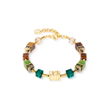Bracciale GeoCUBE® Iconic Wave Forest oro