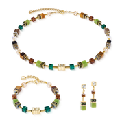Bracciale GeoCUBE® Iconic Wave Forest oro