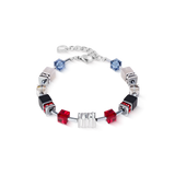 Bracciale GeoCUBE® Iconic Wave Urban argento