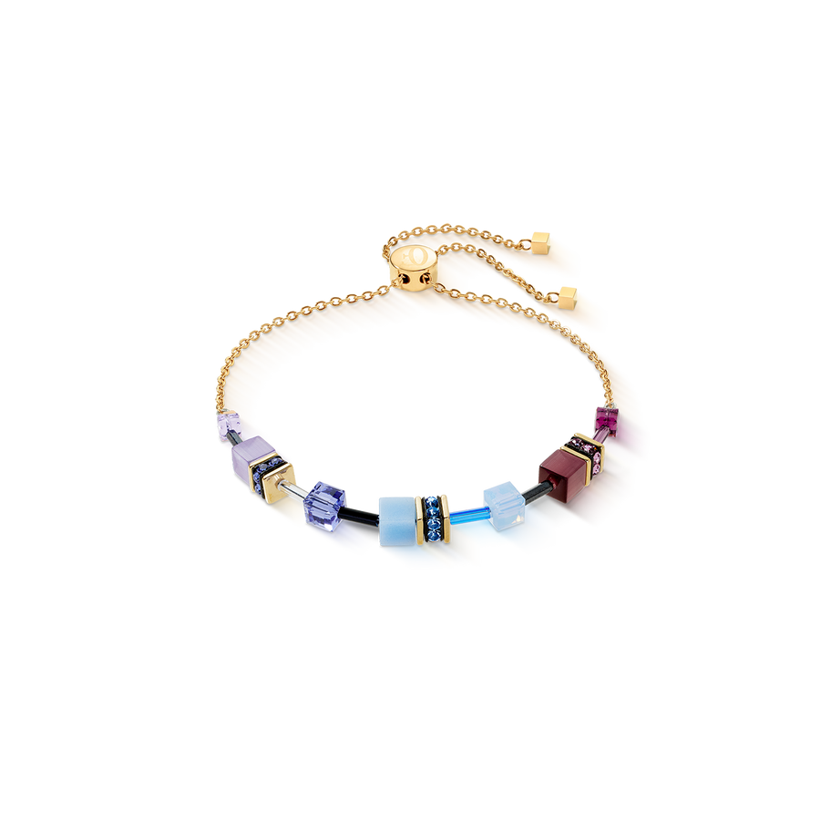 Bracciale GeoCUBE® Iconic Chain Mystic Orchid oro