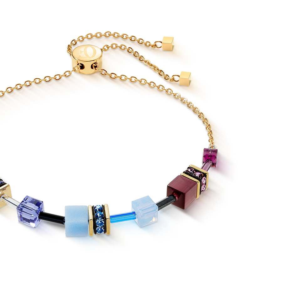 Bracciale GeoCUBE® Iconic Chain Mystic Orchid oro
