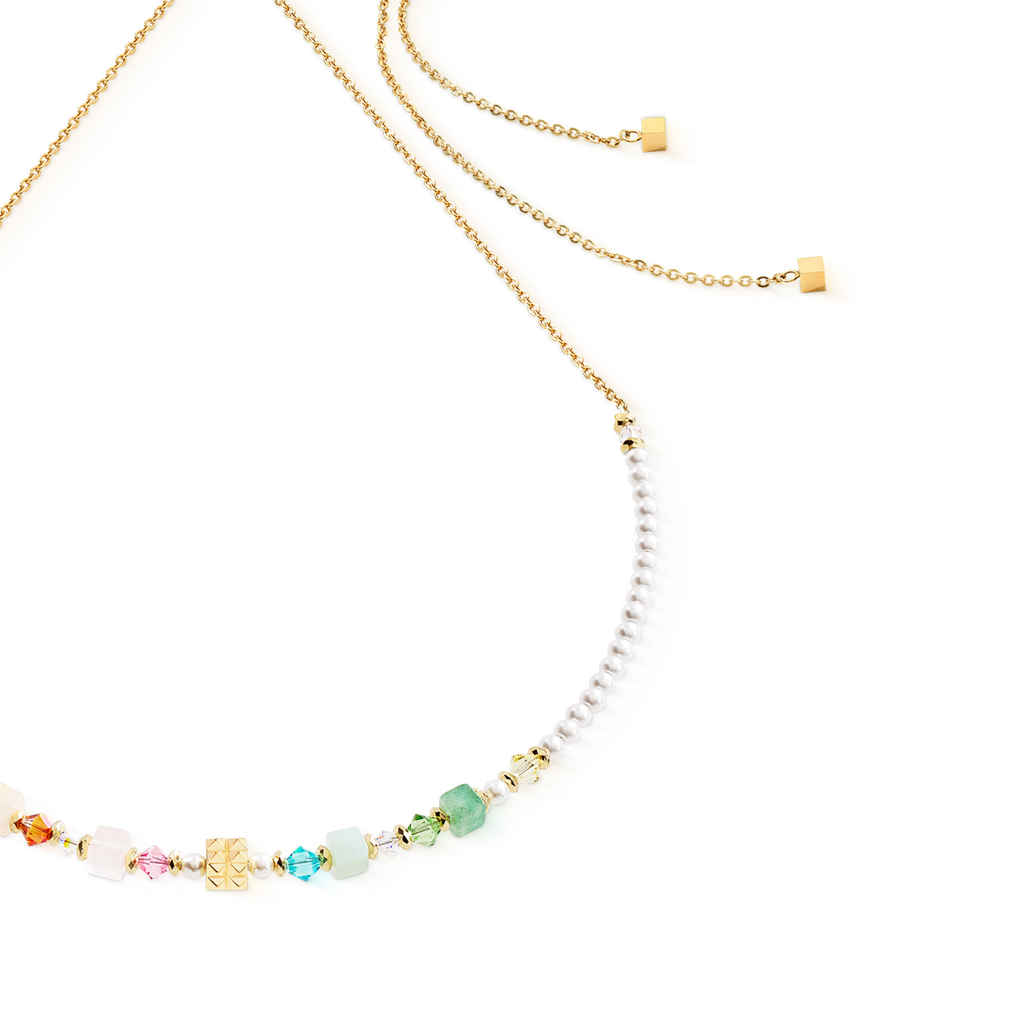 Collana Cube Princess Fusion Blossom oro