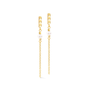 Orecchini Slider Pearl Spike oro