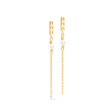 Orecchini Slider Pearl Spike oro