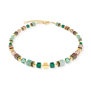 Collana GeoCUBE® Precious Statement Emerald Garden