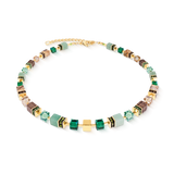 Collana GeoCUBE® Precious Statement Emerald Garden