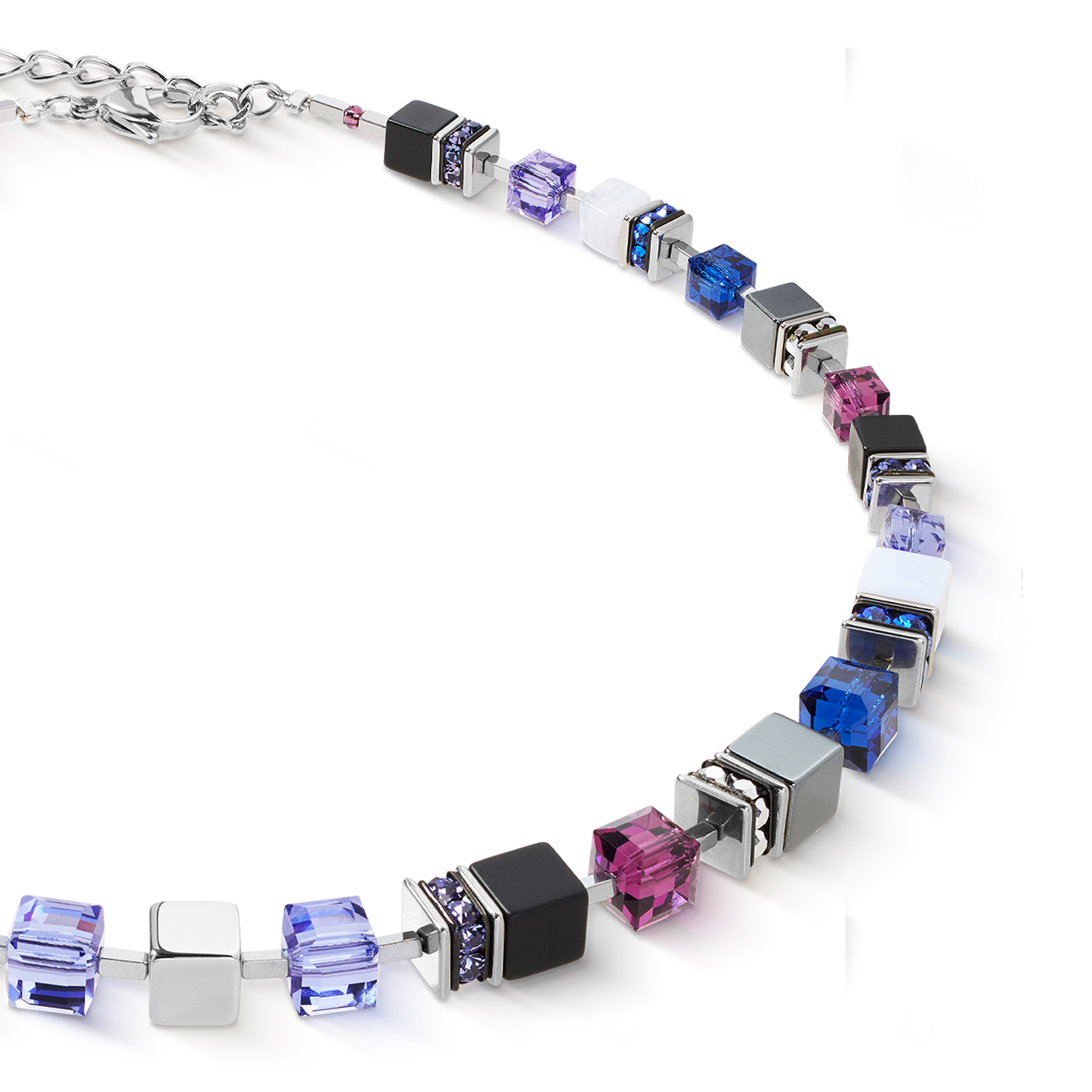 Collana GeoCUBE® Precious Statement Blue Moon