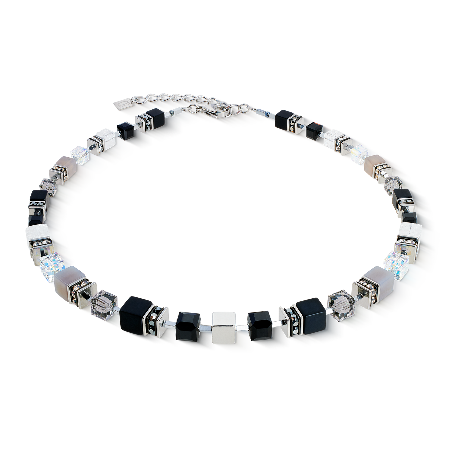 Collana GeoCUBE® Precious Statement Crystal Shadow