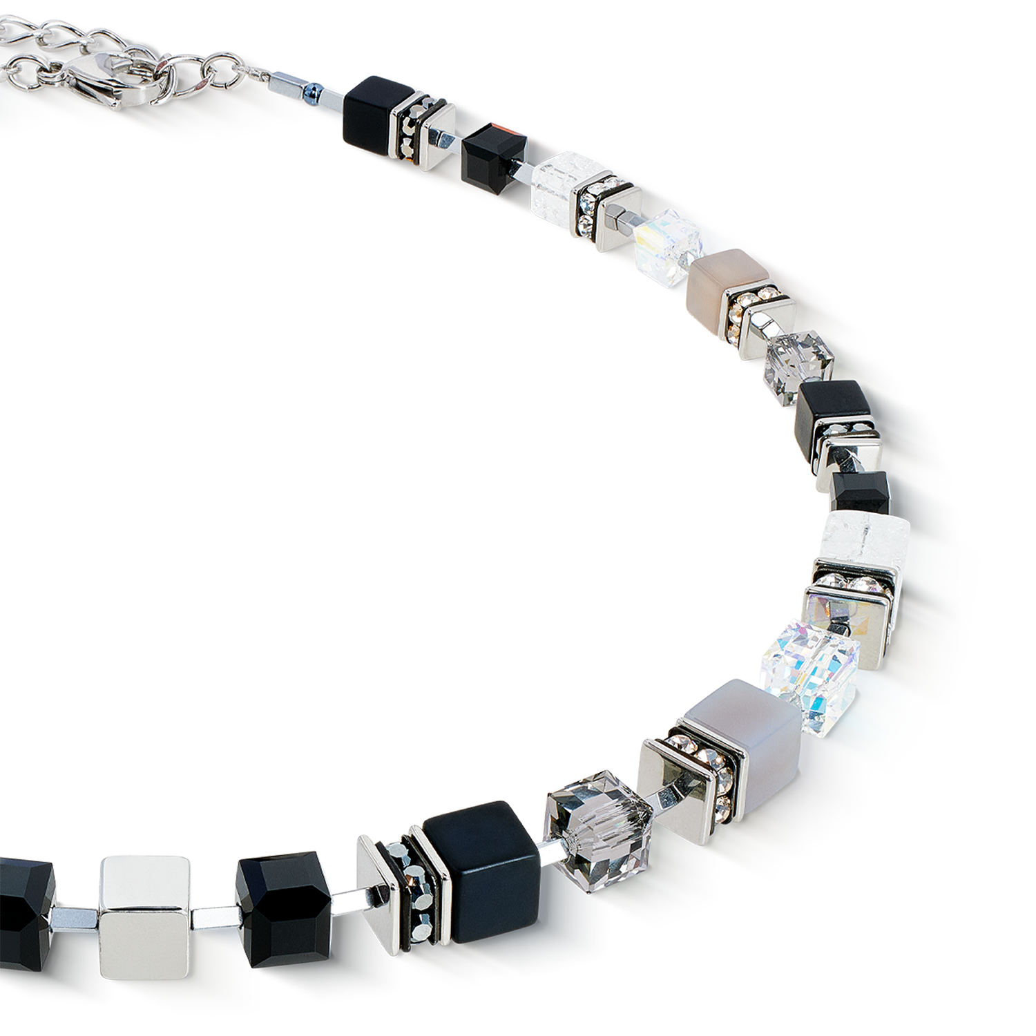 Collana GeoCUBE® Precious Statement Crystal Shadow