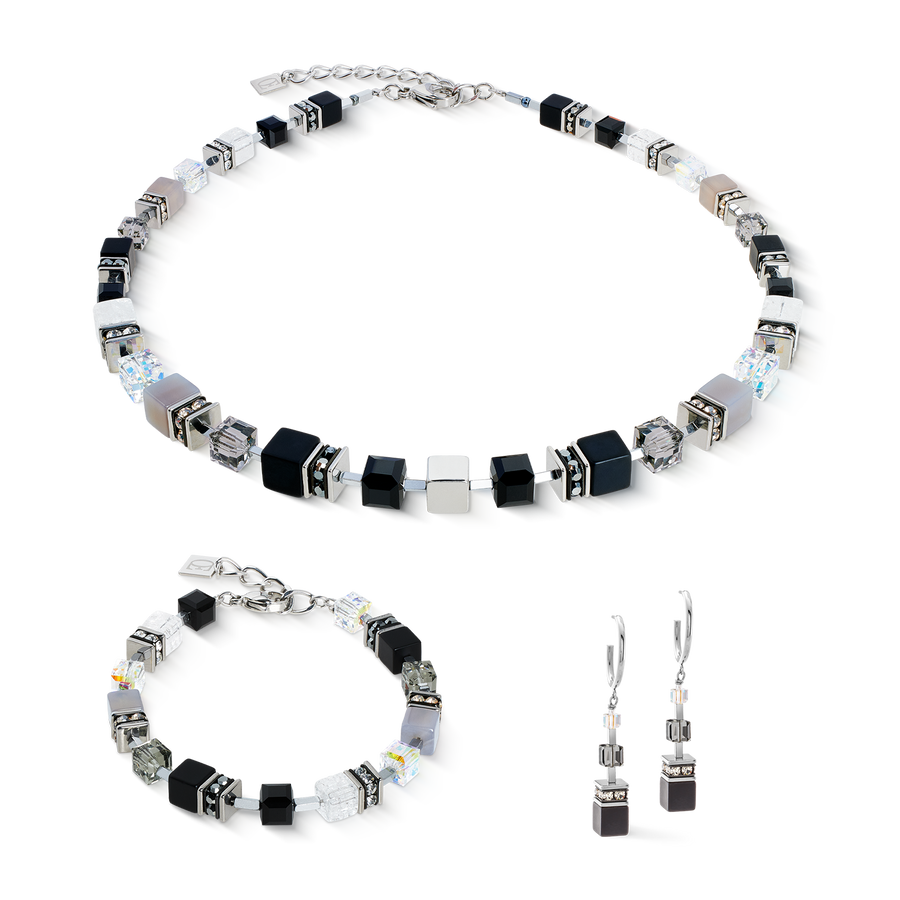 Collana GeoCUBE® Precious Statement Crystal Shadow