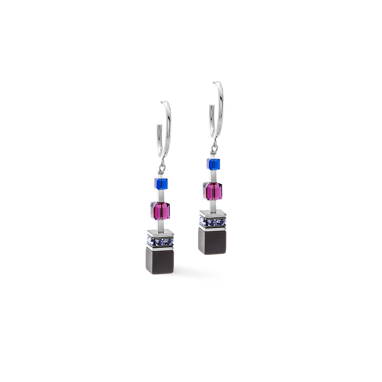 Orecchini GeoCUBE® Precious Statement Blue Moon