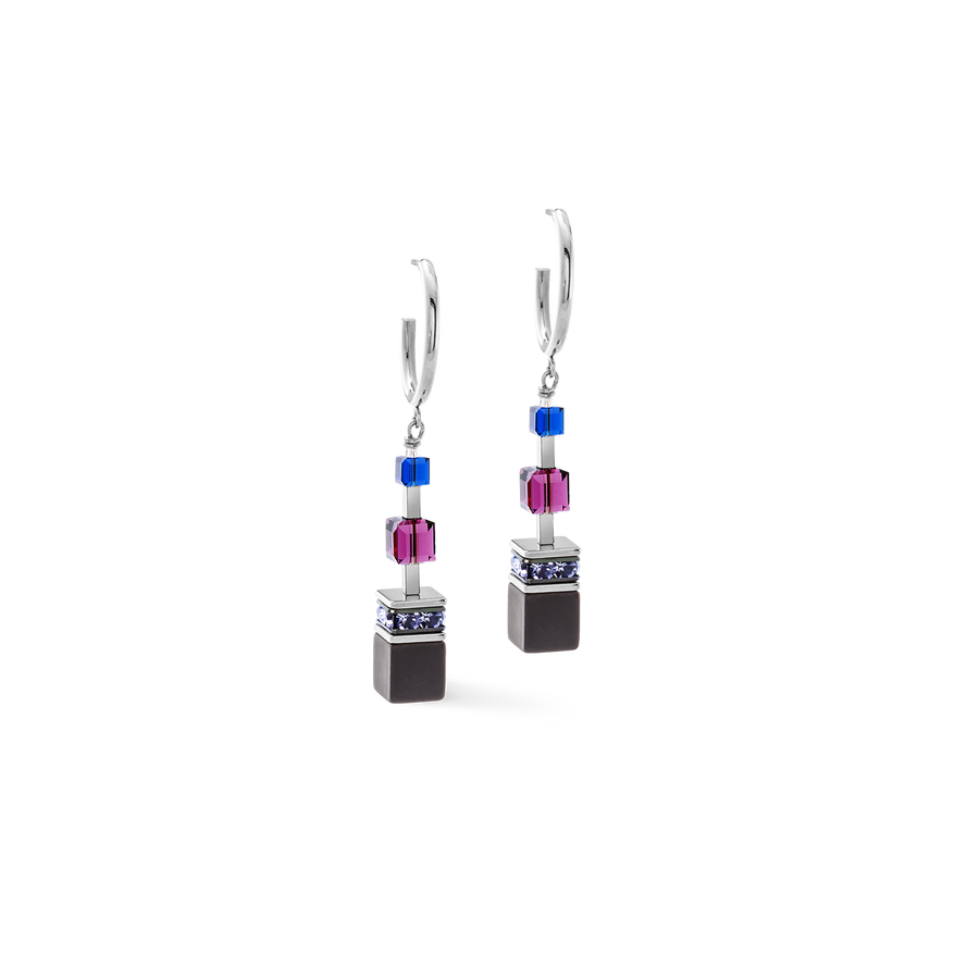 Orecchini GeoCUBE® Precious Statement Blue Moon