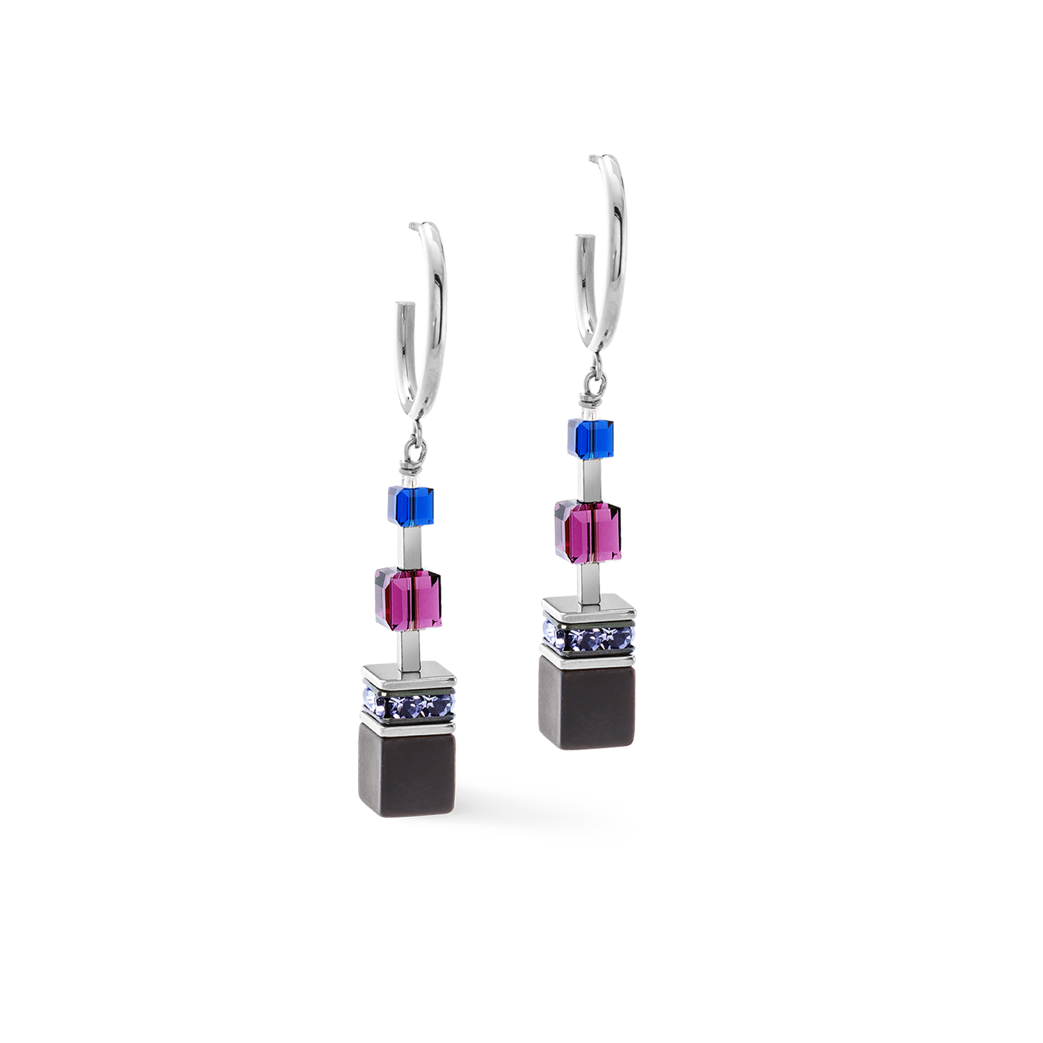 Orecchini GeoCUBE® Precious Statement Blue Moon