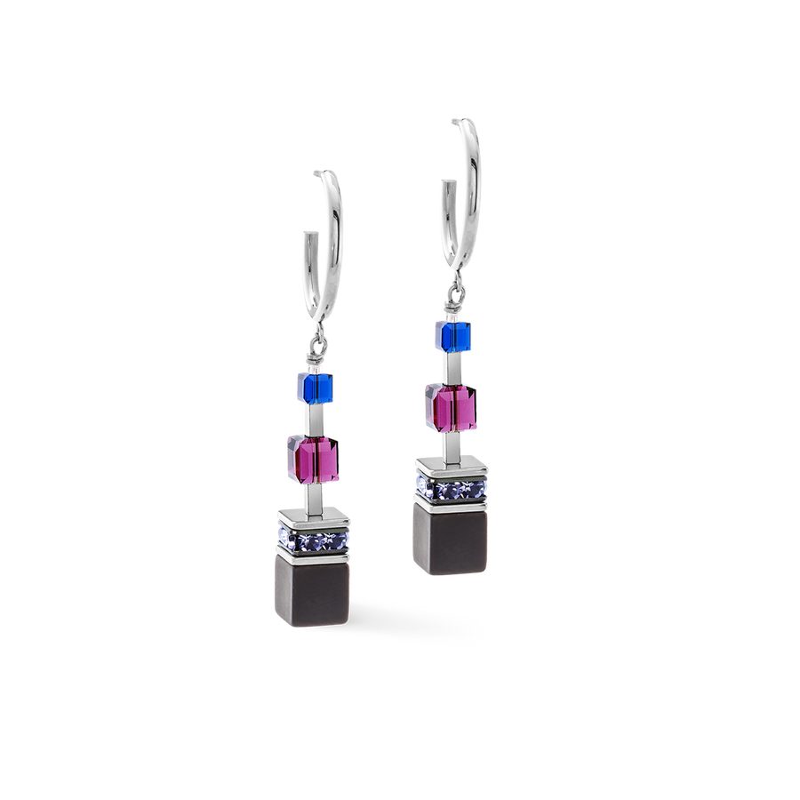 Orecchini GeoCUBE® Precious Statement Blue Moon