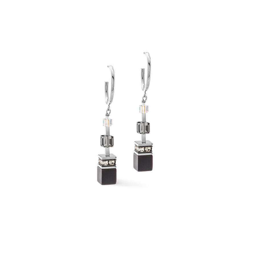 Orecchini GeoCUBE® Precious Statement Crystal Shadow