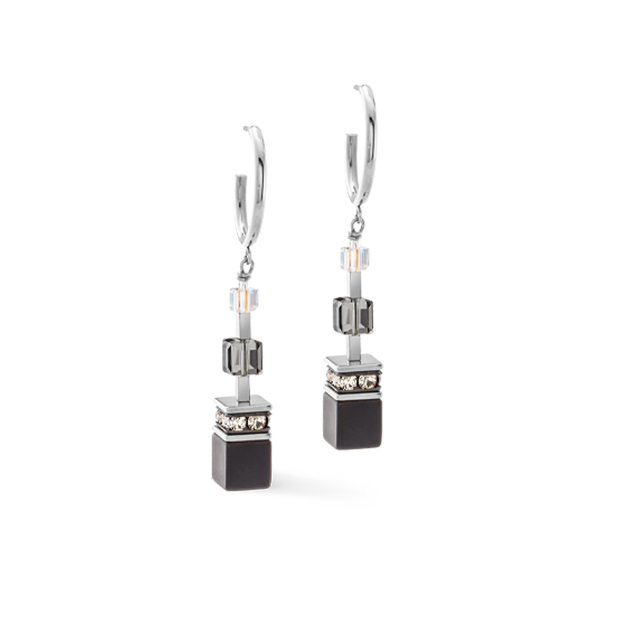 Orecchini GeoCUBE® Precious Statement Crystal Shadow