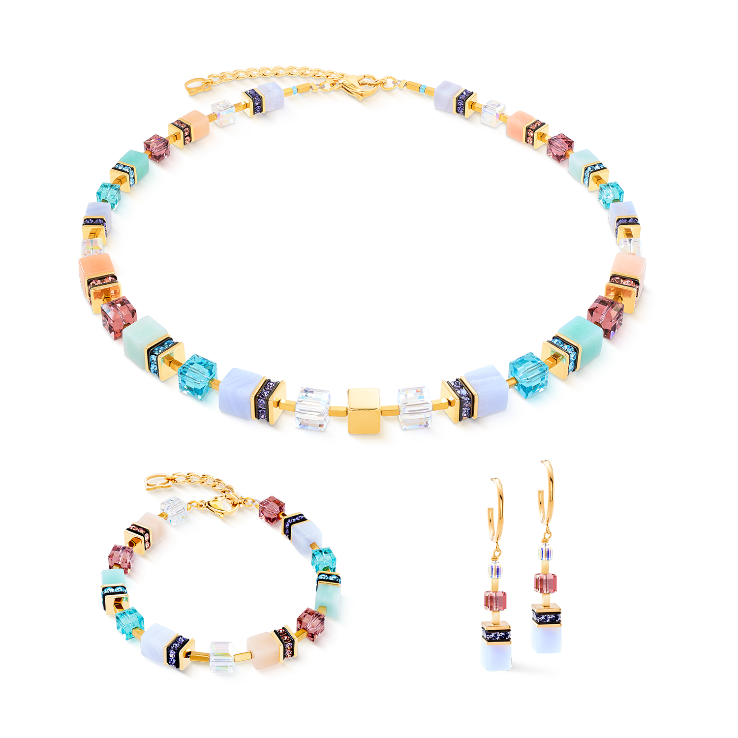 Orecchini GeoCUBE® Precious Statement Art Nouveau