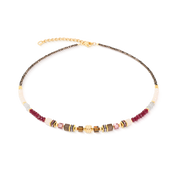 Collana GeoCUBE® Precious Grace Rose Smoke