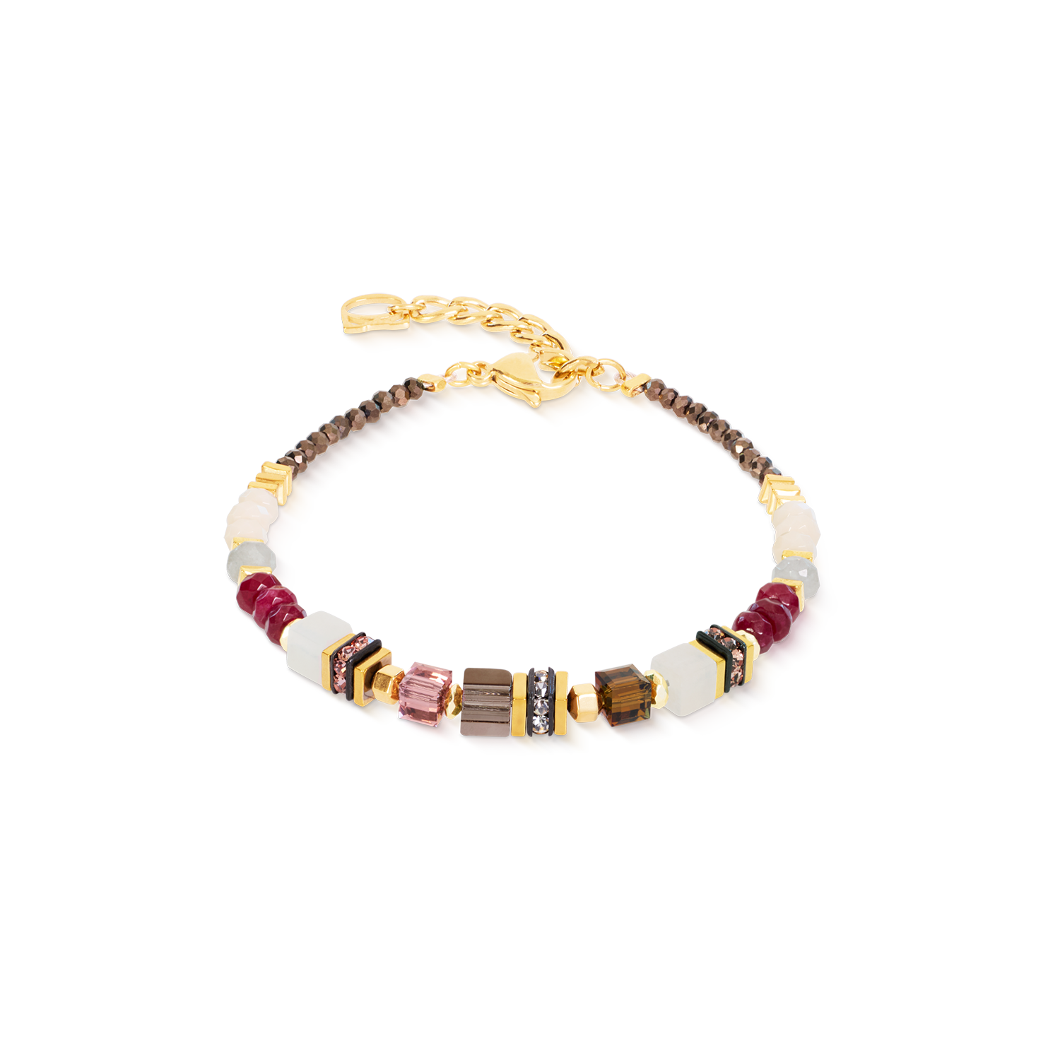 Bracciale GeoCUBE® Precious Grace Rose Smoke