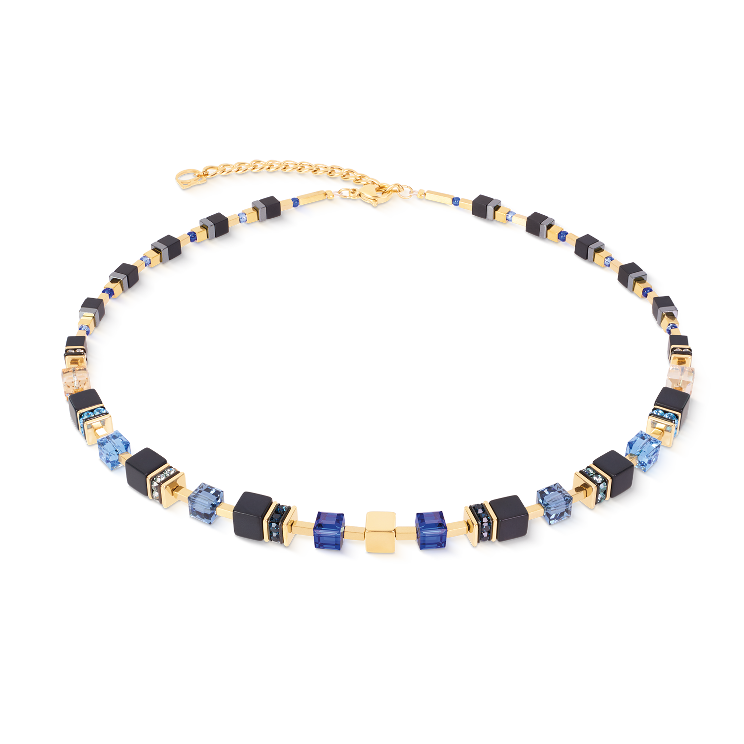 Collana GeoCUBE® Precious Classic Midnight Blue