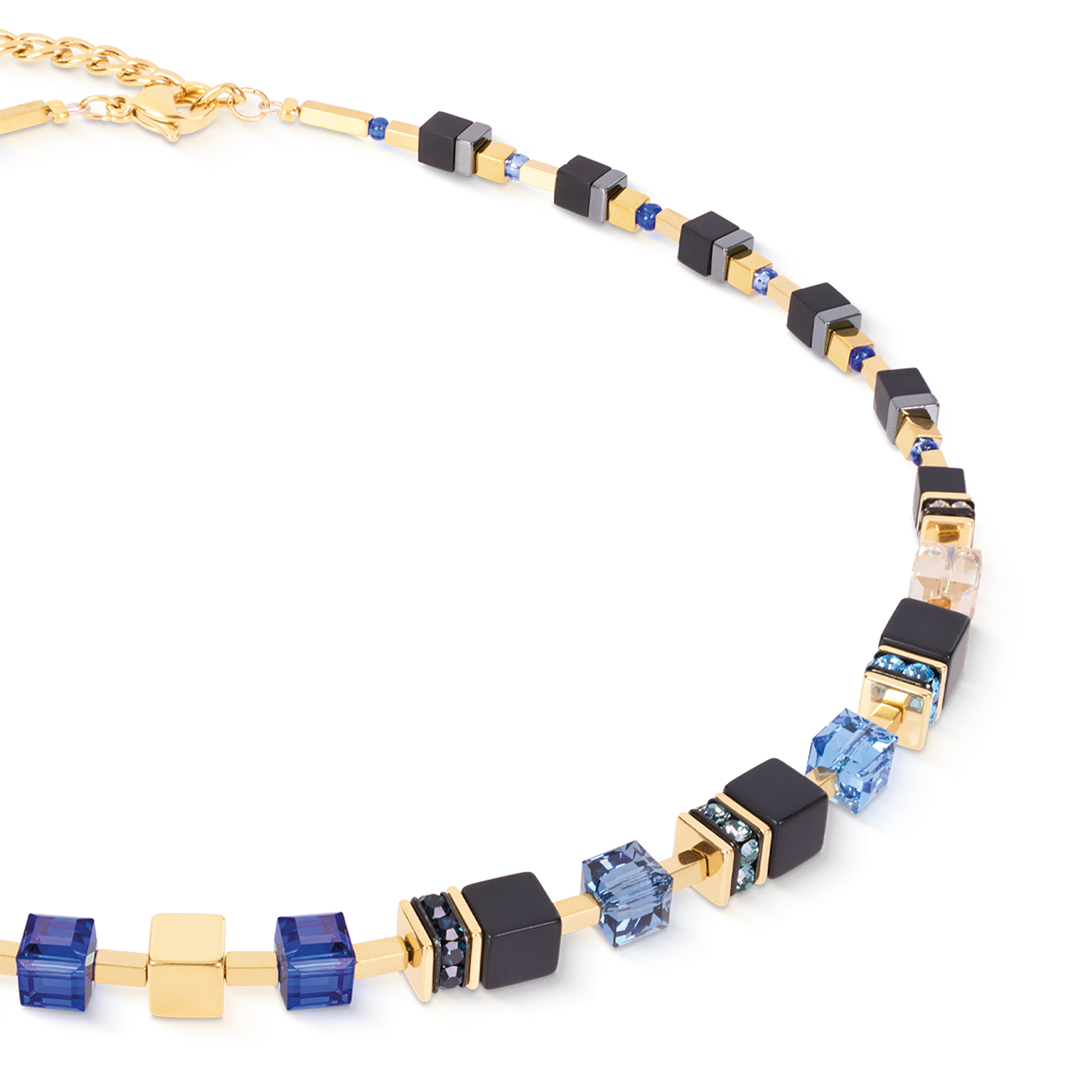 Collana GeoCUBE® Precious Classic Midnight Blue