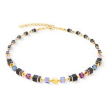 Collana GeoCUBE® Precious Classic Blue Moon oro
