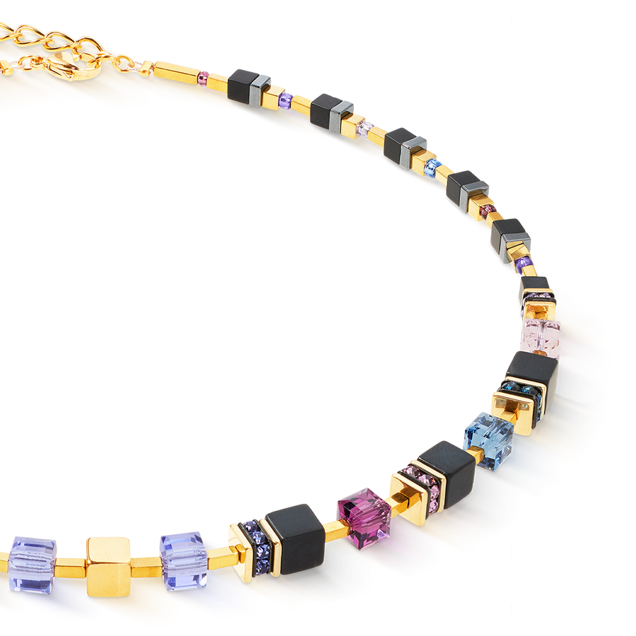 Collana GeoCUBE® Precious Classic Blue Moon oro