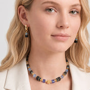 COEUR DE LION Creoli GeoCUBE® Precious Classic Midnight Blue – indossato
