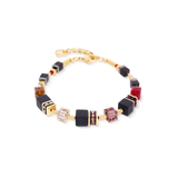 Bracciale GeoCUBE® Precious Classic Ruby Noir