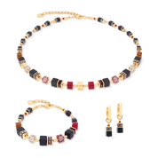 Bracciale GeoCUBE® Precious Classic Ruby Noir