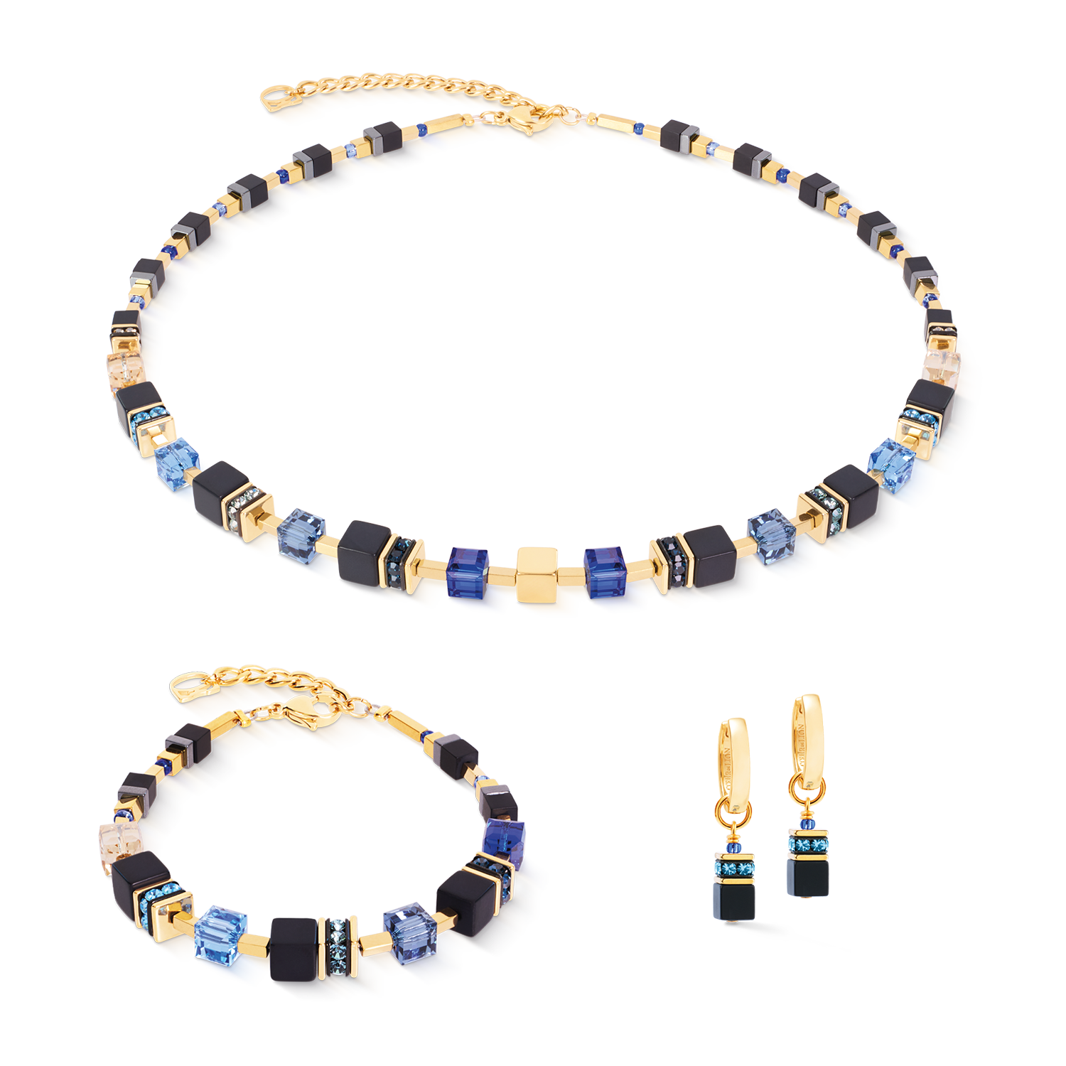 Bracciale GeoCUBE® Precious Classic Midnight Blue