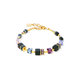 Bracciale GeoCUBE® Precious Classic Blue Moon oro