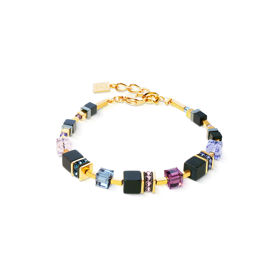 Bracciale GeoCUBE® Precious Classic Blue Moon oro