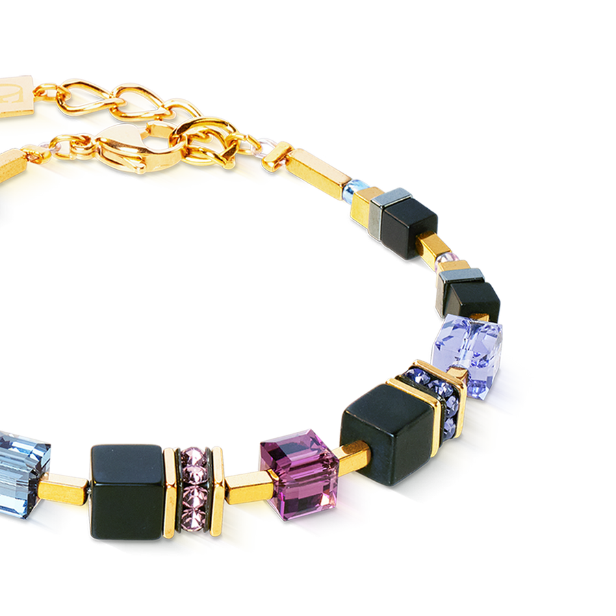 Bracciale GeoCUBE® Precious Classic Blue Moon oro