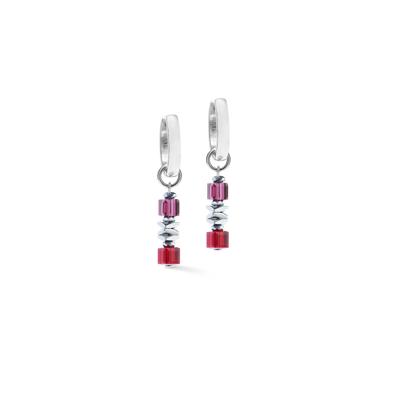Creole Wave Cube Flow argento-rosso