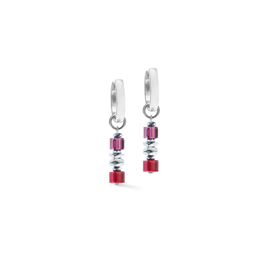 Creole Wave Cube Flow argento-rosso