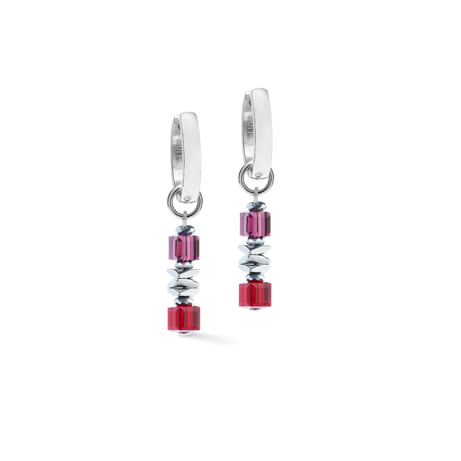 Creole Wave Cube Flow argento-rosso