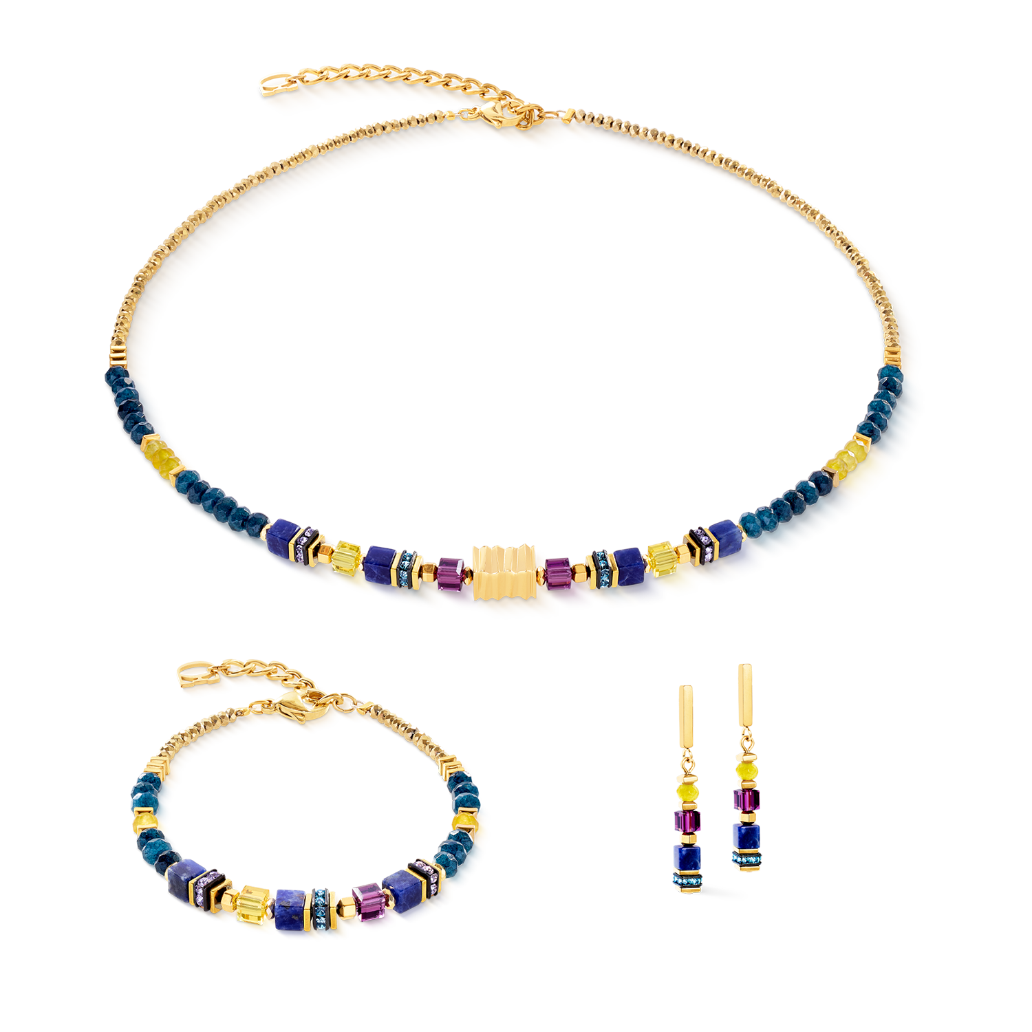 Collana Wave Precious Flow oro-energy