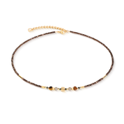 Collana Cube Balance Golden Hazel