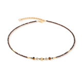 Collana Cube Balance Golden Hazel